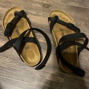 Black Birkenstocks